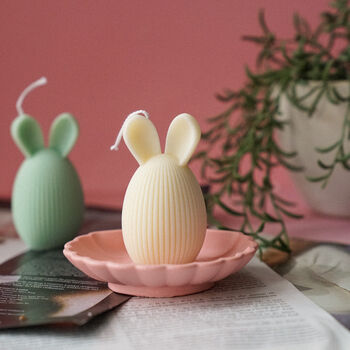 Easter Bunny Egg Candles, 3 of 4