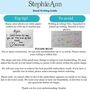 Personalised Embroidered Handwriting Wedding Dress Patch, thumbnail 4 of 5