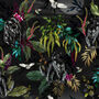 Love Frankie Deadly Night Shade Wallpaper In Carbon, thumbnail 2 of 2