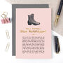 Birthday Card For Shoe Lovers, thumbnail 1 of 4