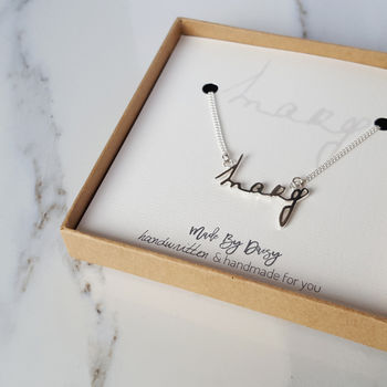 Personalised Handwriting Necklace, 2 of 12