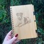 Personalised Jack Russell Terrier Dog Engraved Notebook, thumbnail 2 of 4