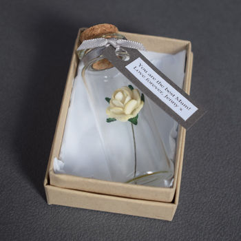Miniature Personalised Paper Tea Rose Gift, 7 of 12