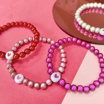 Miracle Bead Bracelet With Heart, 9 of 12