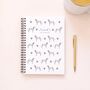 Personalised Dalmation Notebook / Diary, thumbnail 4 of 4