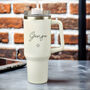 Personalised Star 40oz White Travel Cup, thumbnail 4 of 5