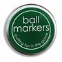 Set Of Five Positive Message Enamel Golf Ball Markers, thumbnail 2 of 2