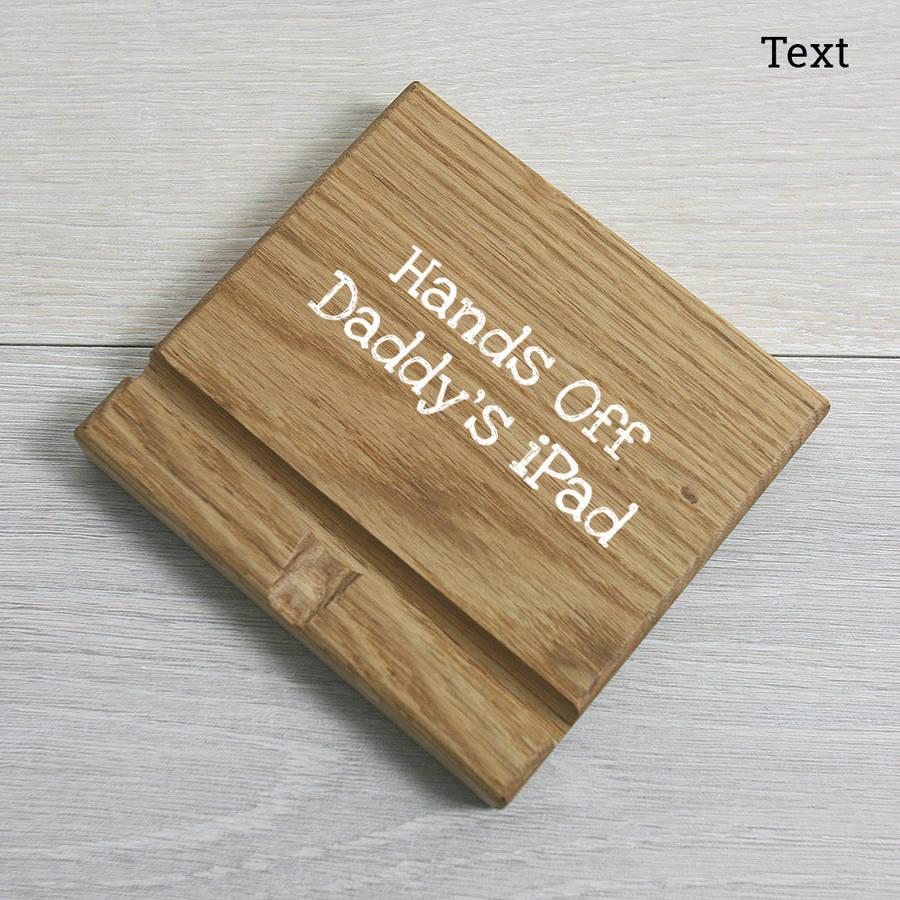 Personalised iPad Holder By Plantabox | notonthehighstreet.com