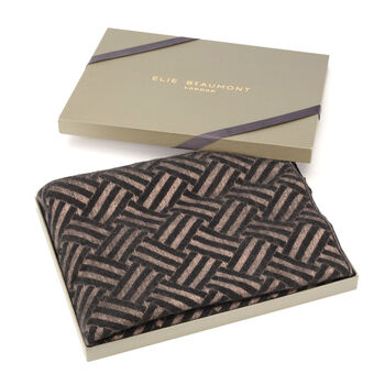 Winter Scarf Woven Black, 4 of 5