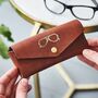 Leather Embossed Glasses Case, thumbnail 1 of 3