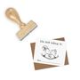 Rocking Horse Children's Book Stamp, thumbnail 2 of 3