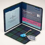 Blue Badge Wallet, Keyring And Radar Key In Blackwatch Tartan, thumbnail 2 of 3