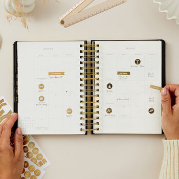 2026 Daily Planner Black, 7 of 12