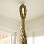 Seagrass Hanging Basket Planter, thumbnail 5 of 5