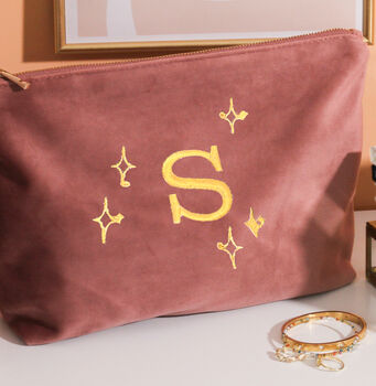 Personalised Stars Make Up Travel Bag Gift For Her Home, 2 of 5