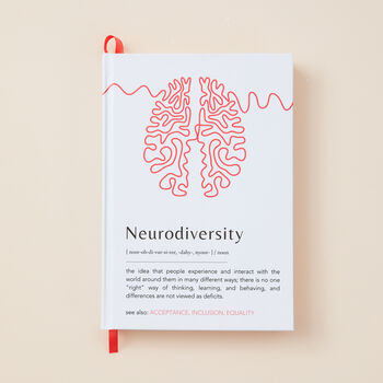 Neurodiversity Definition A5 Lined Notebook, 2 of 7