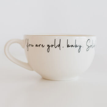 Hidden Message Mug You Are Gold, Baby, 2 of 9