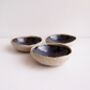 Handmade Black Ceramic Mini Ring/ Cufflink Dish, thumbnail 5 of 7