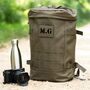 Personalised Initials Utility Military Style Backpack, thumbnail 1 of 4