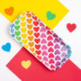 Rainbow Heart Melamine Tray, thumbnail 1 of 8