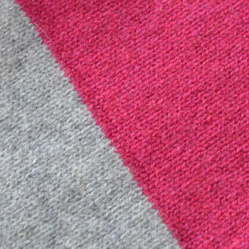 Colour Block Scarf Knitting Kit, 2 of 2