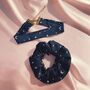 Cosmic Stars Silk Choker And Scrunchie Gift Set, thumbnail 1 of 7