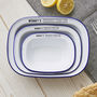 Personalised Enamel Pie Dish For Her, thumbnail 4 of 5