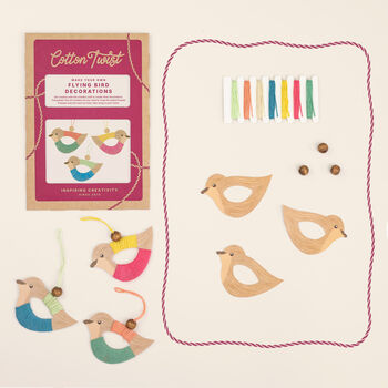 Make Your Own Pastel Flying Bird Decorations, 4 of 8