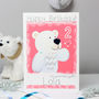Personalised Arctic Polar Bear Birthday Card, thumbnail 9 of 10