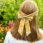 Liberty Print Large Bow Hair Clip, thumbnail 9 of 11