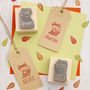 Personalised Children's Fox Rubber Stamp, thumbnail 1 of 3