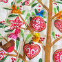Luxury Quilted Christmas Tree Fabric Advent Calendar, thumbnail 6 of 7