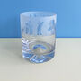 Golfer's Etched Glass Tumbler, thumbnail 6 of 6