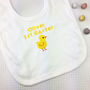 Personalised Embroidered First Easter Bib, thumbnail 4 of 6
