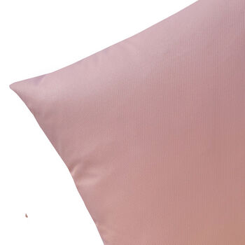 Dusky Pink Water Resistant Garden And Outdoor Cushion, 3 of 3