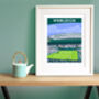 Wimbledon Tennis Art Print, thumbnail 1 of 4