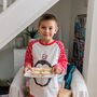 Personalised Nordic Penguin Kids Christmas Pyjamas, thumbnail 7 of 12