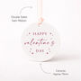 Valentines Day Stars Bottle Tag – Custom Keepsake Gift, thumbnail 6 of 12