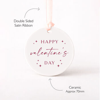 Valentines Day Stars Bottle Tag – Custom Keepsake Gift, 6 of 12