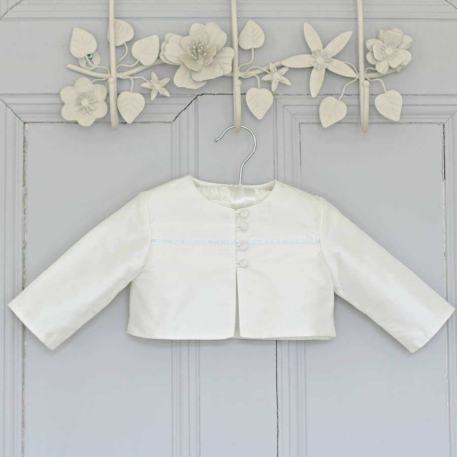 Boys Christening Romper 'Venice' By Adore Baby