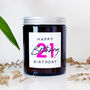 Personalised Birthday Soy Wax Candle Gift Choice Of Fragrance, thumbnail 2 of 10