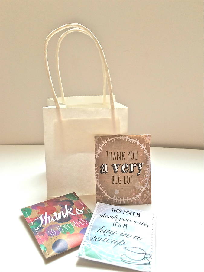 thank you tea gift set by victoria mae designs