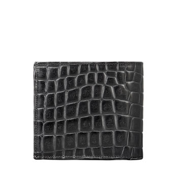 Mens Bifold Wallet With Coin Section.'Ticciano Croco', 4 of 9