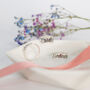 Sterling Silver Personalised Mantra Ring, thumbnail 7 of 12