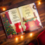 Personalised Girls Christmas Story Book With Santa And Elf, thumbnail 6 of 7