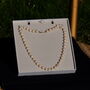 Vintage 18 Inch 8mm Faux Pearl Necklace / Silver Clasp, thumbnail 3 of 6