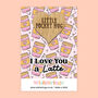 I Love You A Latte, Wish Bracelet And Pocket Hug Gift Set, thumbnail 5 of 5