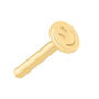 14ct Gold Filled Circle Labret Earring, thumbnail 7 of 12