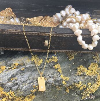 Gold Vermeil Nugget Freshwater Pearl Bracelet, 4 of 9