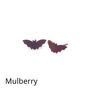 Titanium Bat Stud Earrings – Gothic, Spooky And Fun, thumbnail 9 of 12